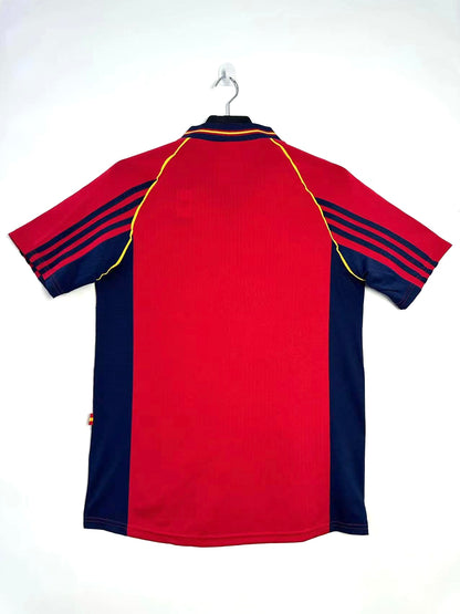 Retro Spain 1998 Home Football Jersey