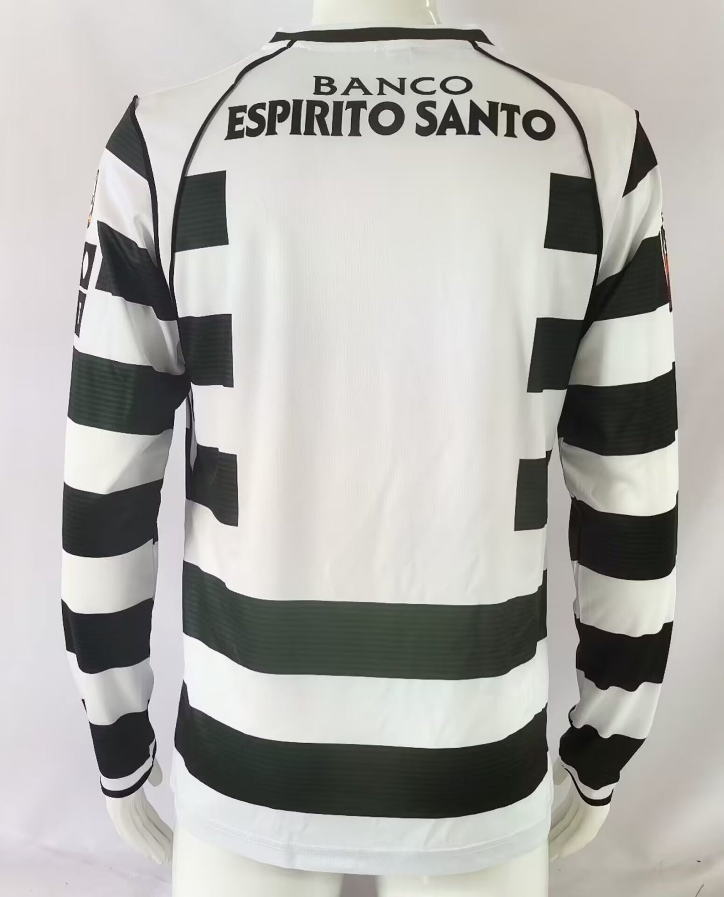 Retro Lisbon 2001/2003 Home Long Sleeve Football Jersey