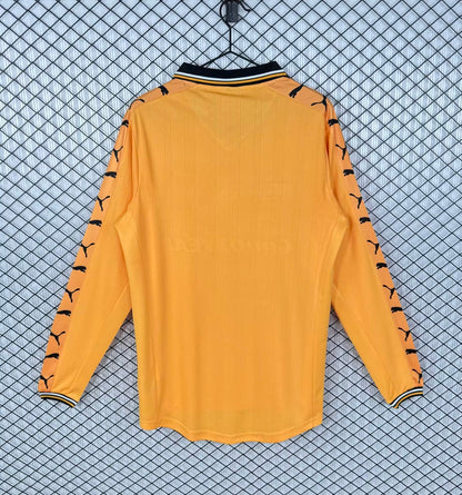Retro Wolves Home Long Sleeve Jersey 1998-1999