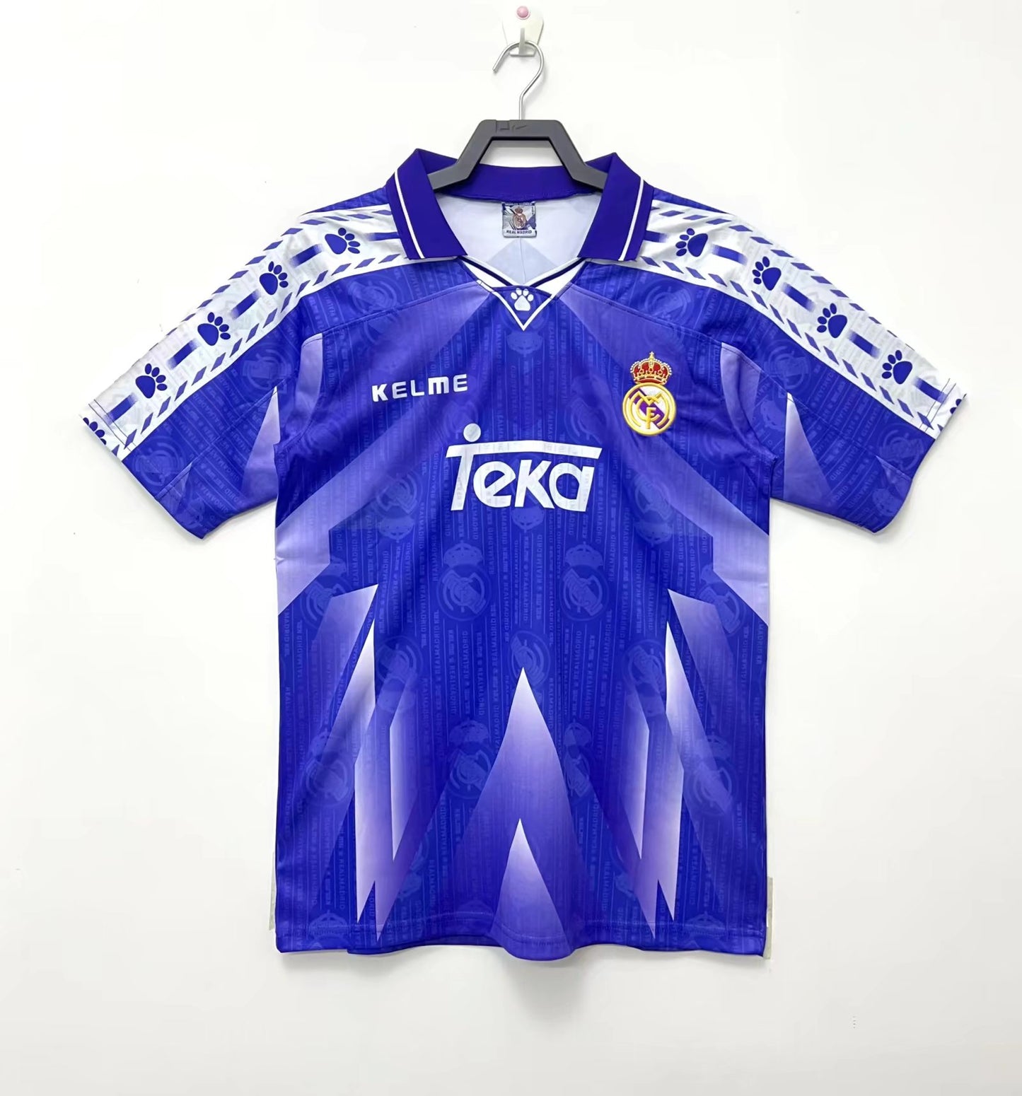 Retro real madrid 1996/1997 Away Football Jersey