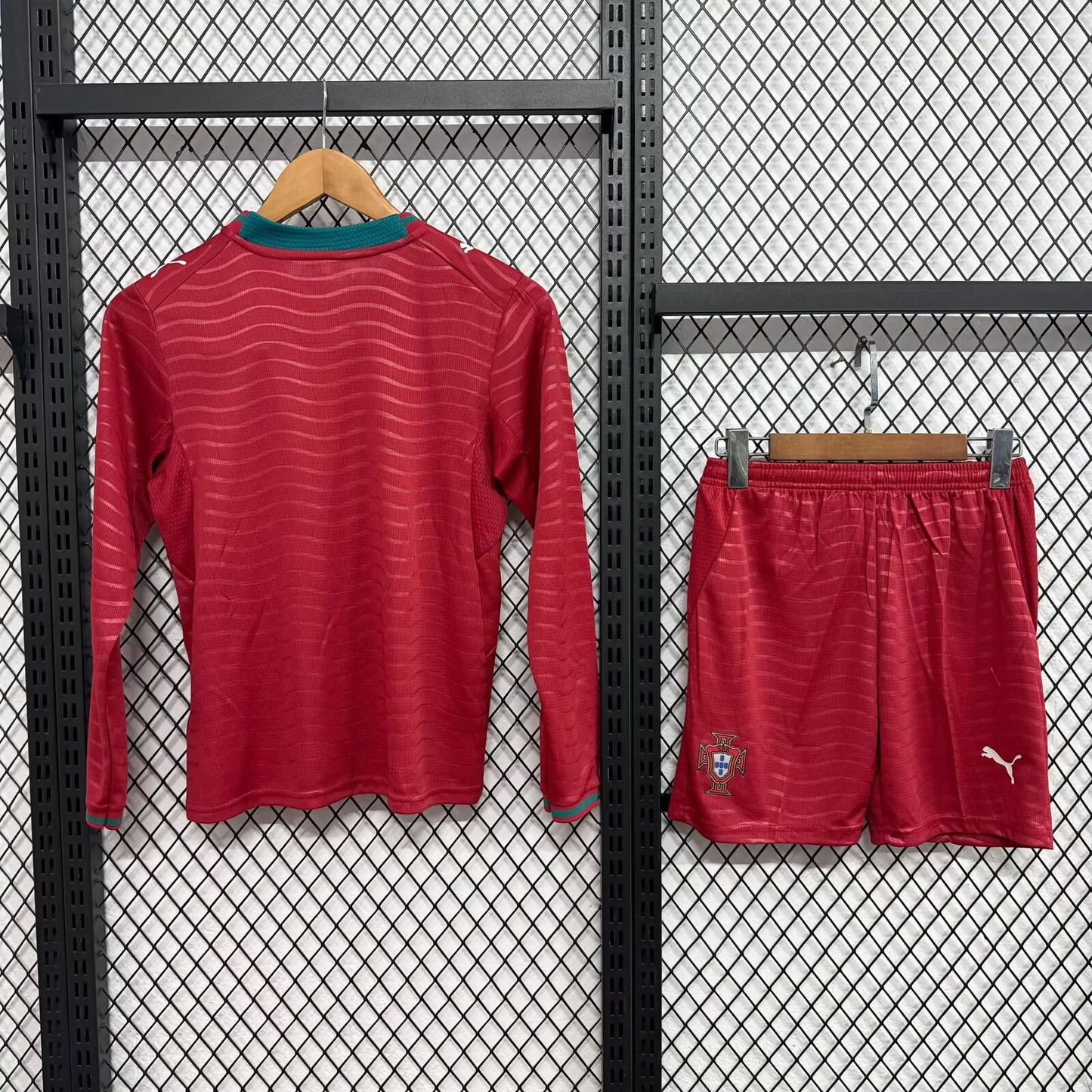 Kids jerseys 2026/2027 Kids Home Long Sleeve Football Jersey