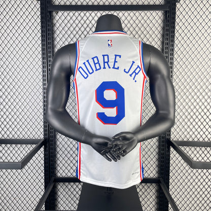 Philadelphia 76ers 2023 Home Football Jersey