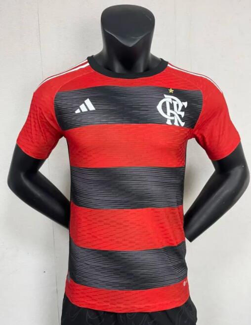Flamengo 2023/2024 Home Player Version Football Jersey