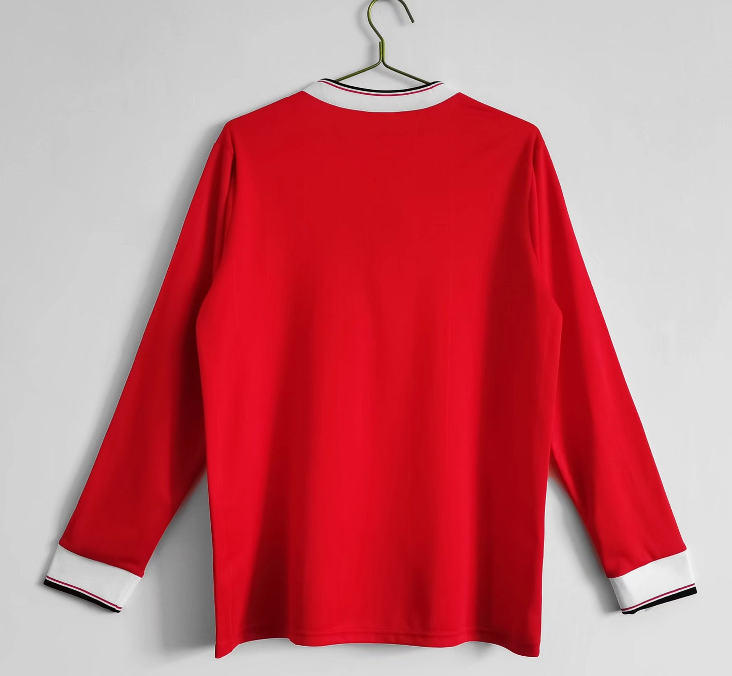 Retro Manchester united 1983 Home Long Sleeve Football Jersey