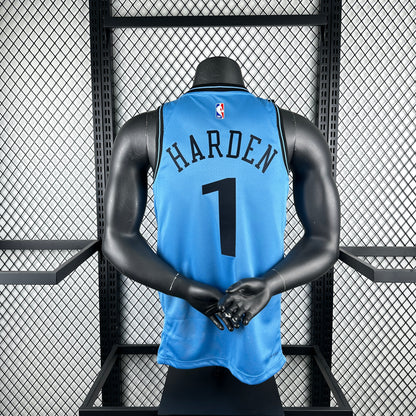 Los Angeles Clippers City Blue #1 HARDEN NBA Season Jerseys 2025