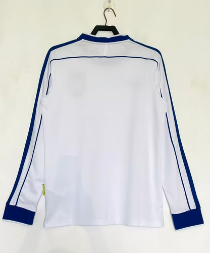 Retro Brazil Home Long Sleeve Jersey 1998