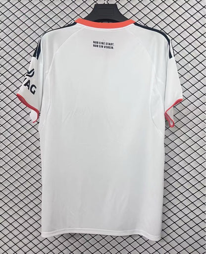 Frankfurt 2025/2026 Away Fan Version Football Jersey
