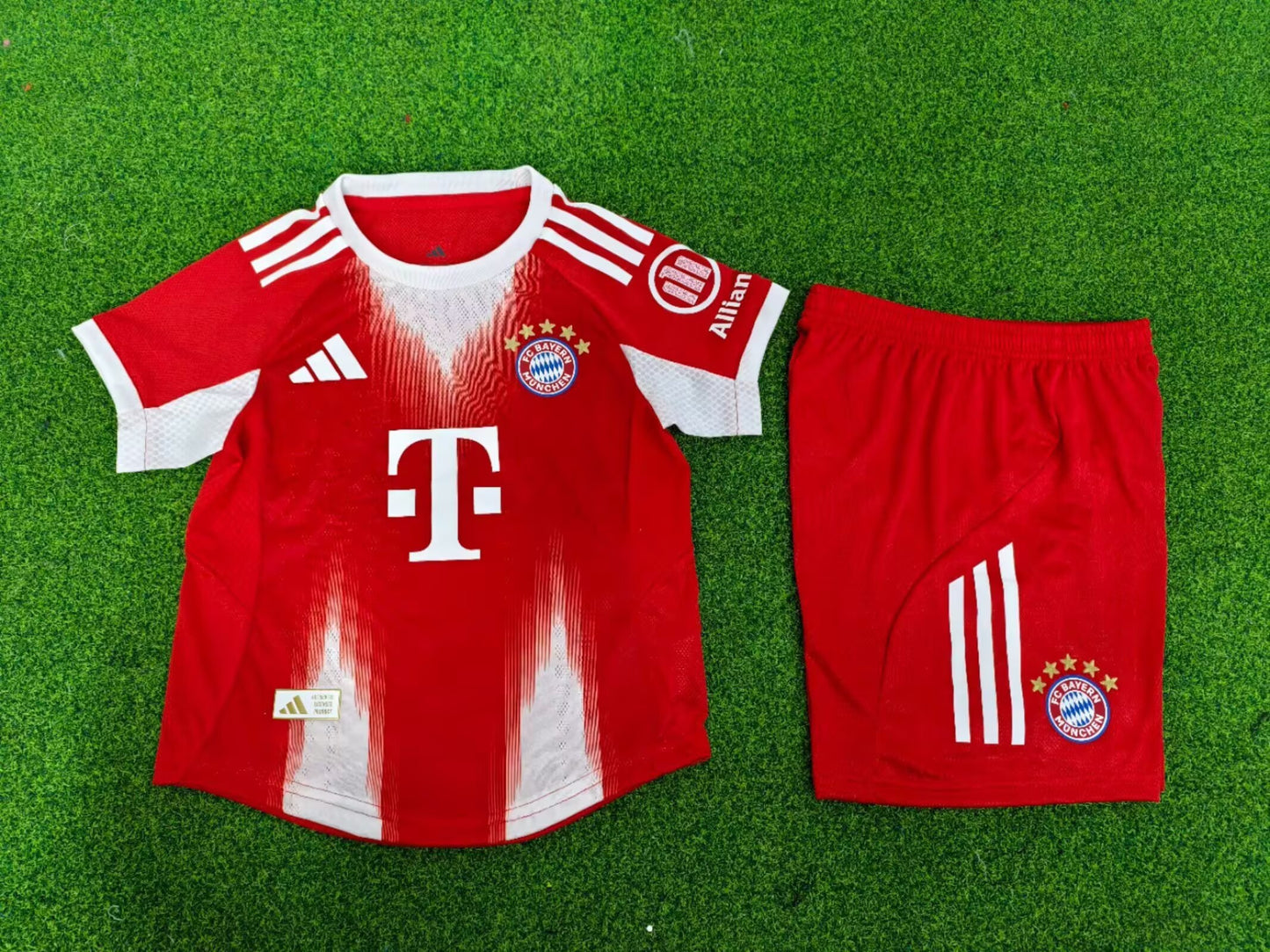 Bayern Munich 2025/2026 Kids Home Player Version Football Jersey