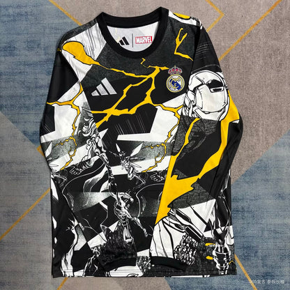 Real Madrid Special Edition 2025/2026 Long Sleeve Fan Version Football Jersey