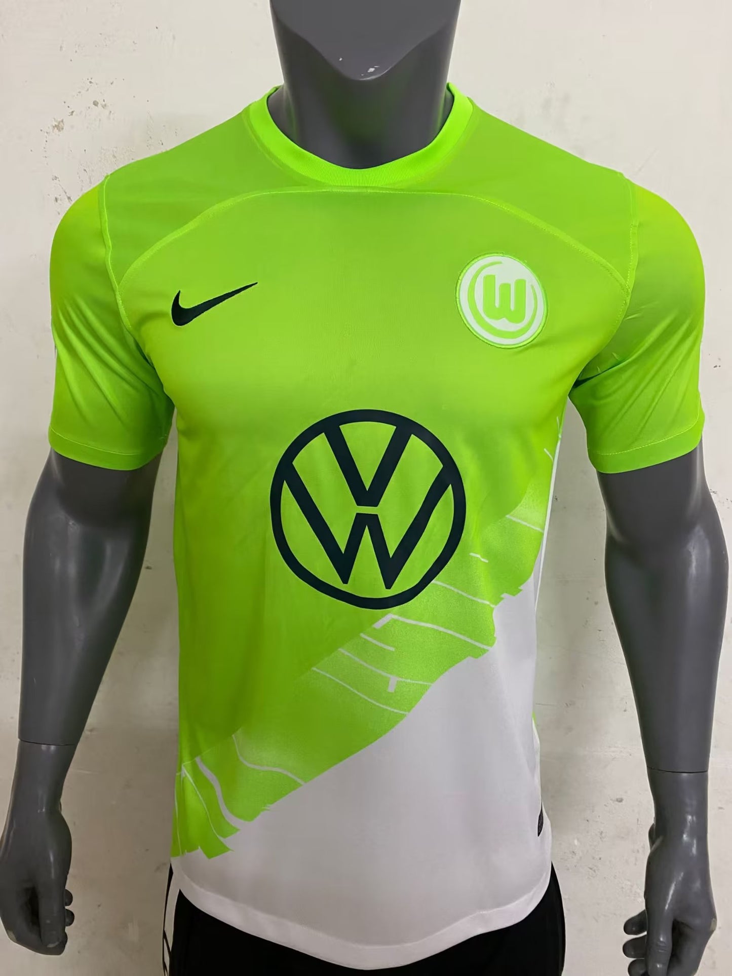 Wolfsburg 2023/2024 Home Fan Version Football Jersey