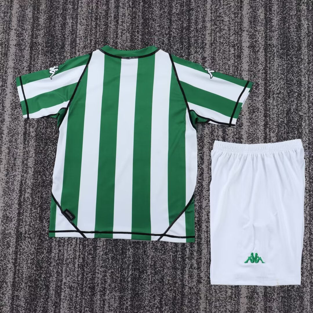 Retro Real Betis 2003/2004 Kids Home Football Jersey