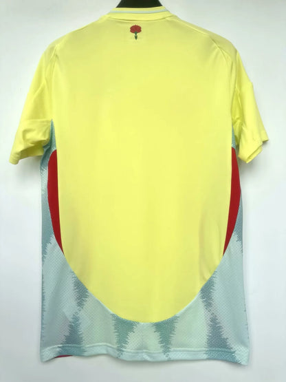Spain 2024 Away Fan Version Football Jersey
