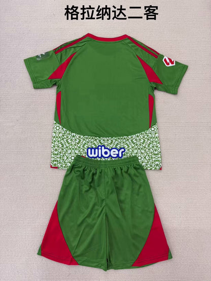 Spain-La Liga 2024/2025 Kids Away Fan Version Football Jersey