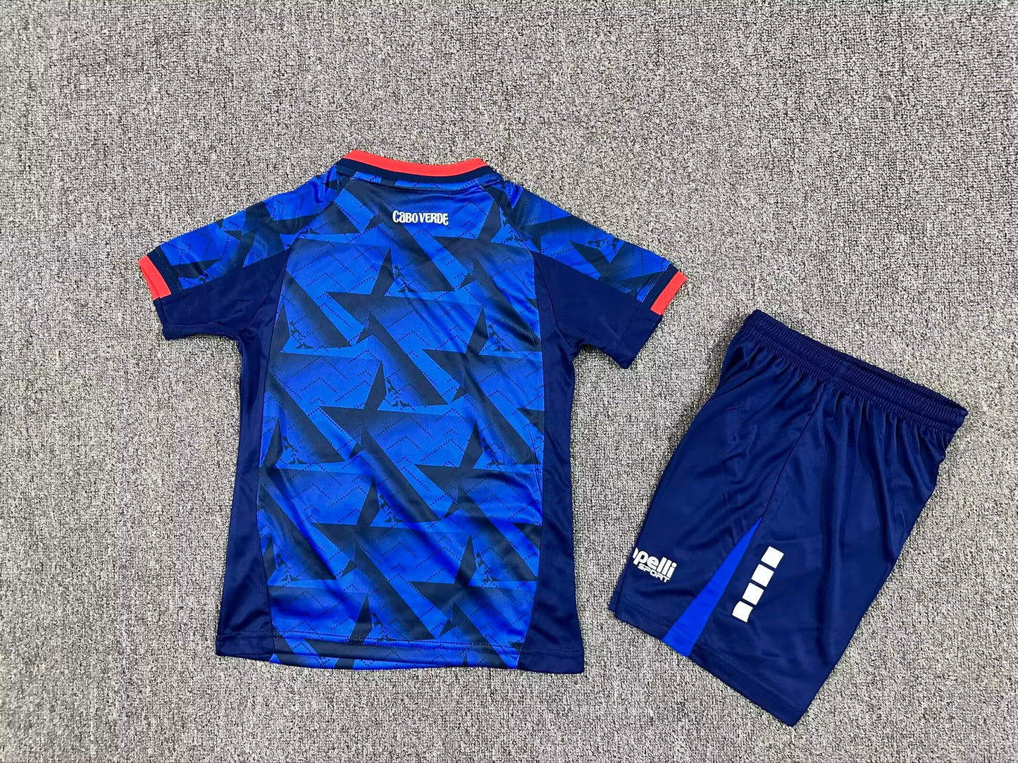 Cape Verde Home Kids Blue Jersey 2026-2027