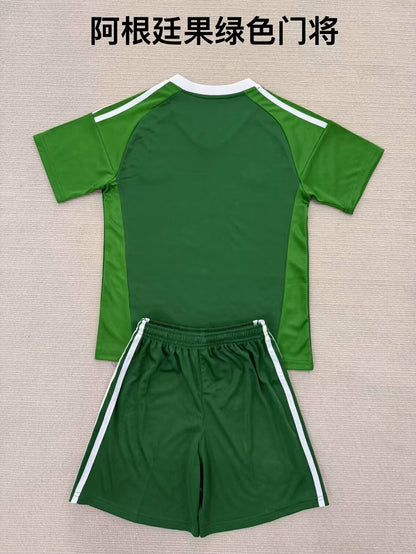Argentina 2025/2026 Kids Goalkeeper Fan Version Football Jersey