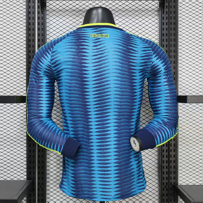 Colombia 2026/2027 Away Long Sleeve Player Version Football Jersey