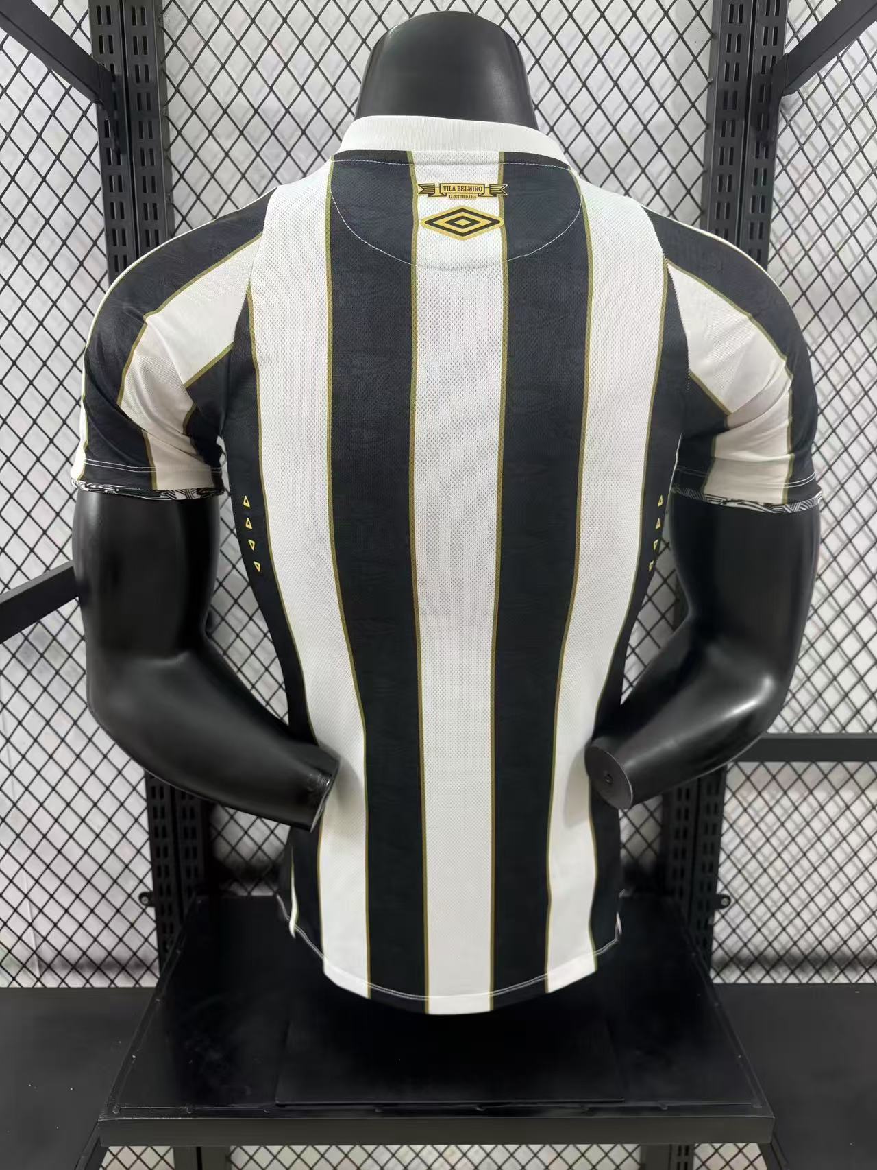 Santos 2024/2025 Away Player Version Football Jersey