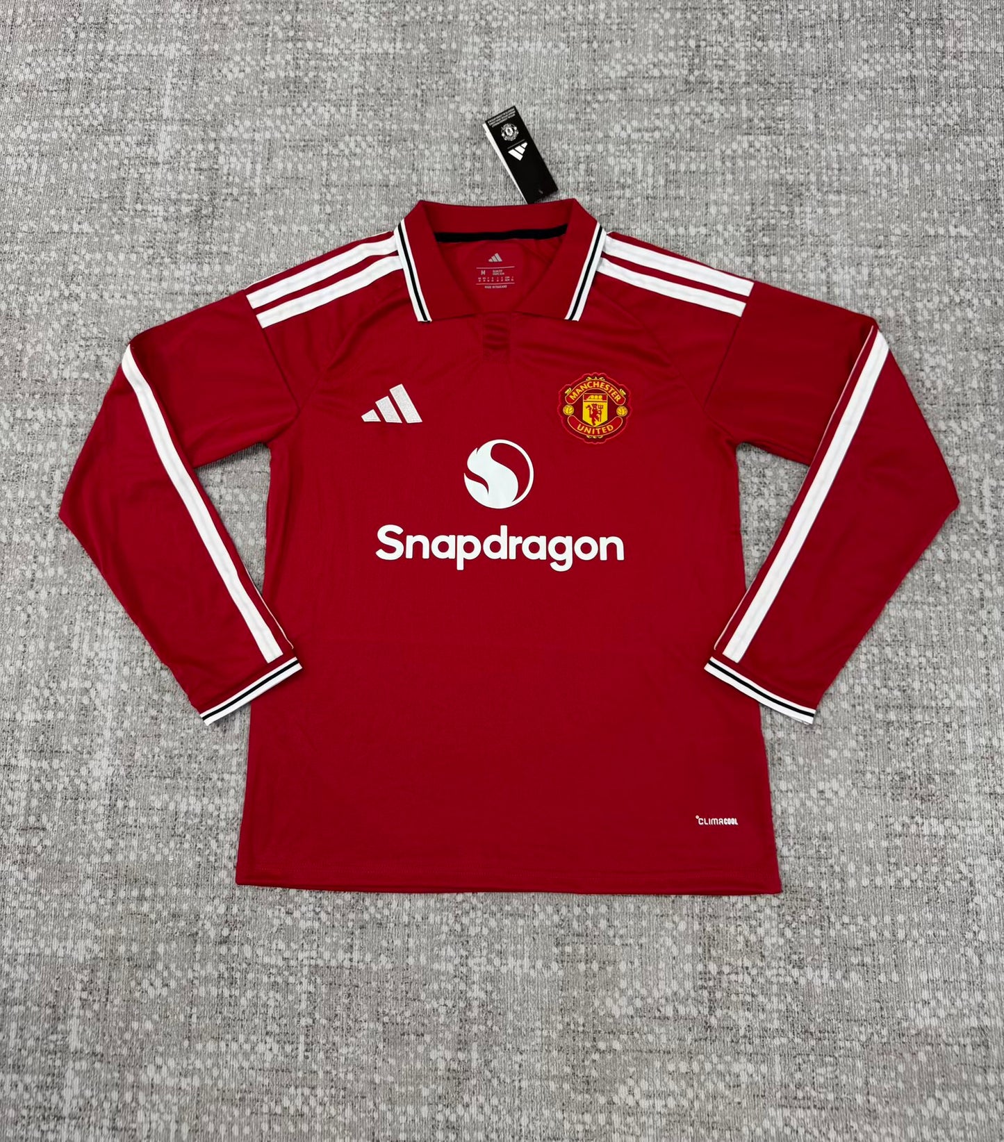 Manchester United 2026/2027 Home Long Sleeve Fan Version Football Jersey