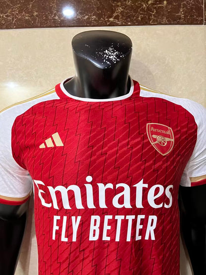 Arsenal 2023/2024 Home Player Version Football Jersey