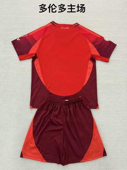 Toronto 2025/2026 Kids Home Fan Version Football Jersey