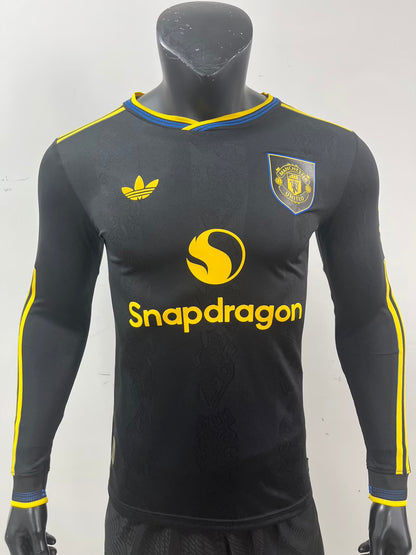 Manchester United 2025/2026 Third Away Player Version Football Jersey
