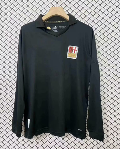 AC Milan 2024/2025 Long Sleeve Fan Version Football Jersey
