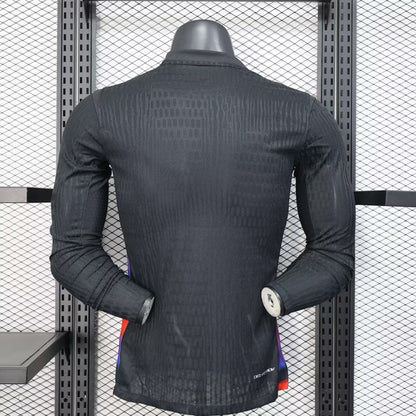 England 2025/2026 Away Long Sleeve Fan Version Football Jersey