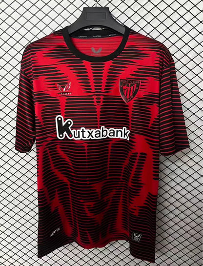 Bilbao Athletic Club 2025/2026 Away Fan Version Football Jersey