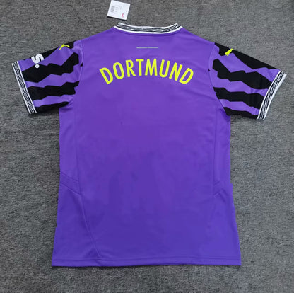 Borussia Dortmund 2025/2026 Away Fan Version Football Jersey