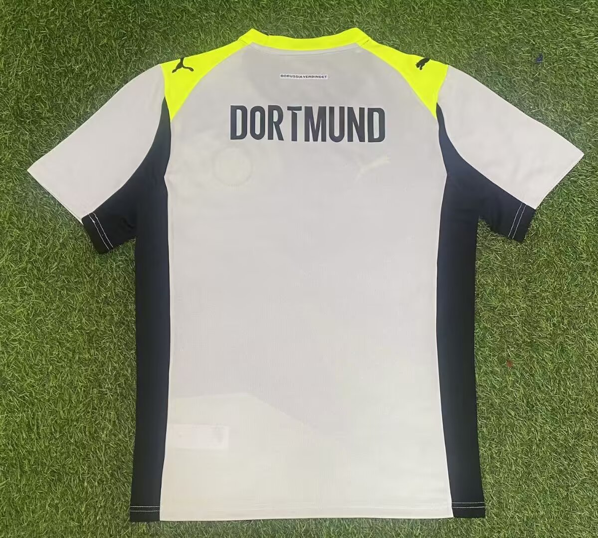Borussia Dortmund 2025/2026 Away Fan Version Football Jersey
