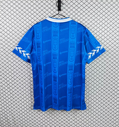 Retro Real Oviedo Home Jersey 1998-1999