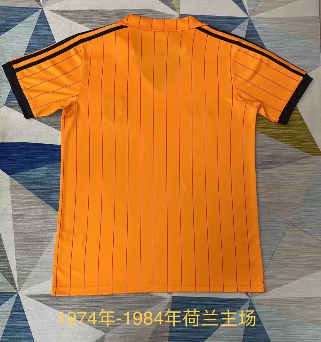 Retro Netherlands 1974/1984 Home Football Jersey