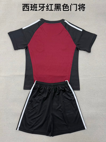 Spain 2026/2027 Kids Goalkeeper Fan Version Football Jersey