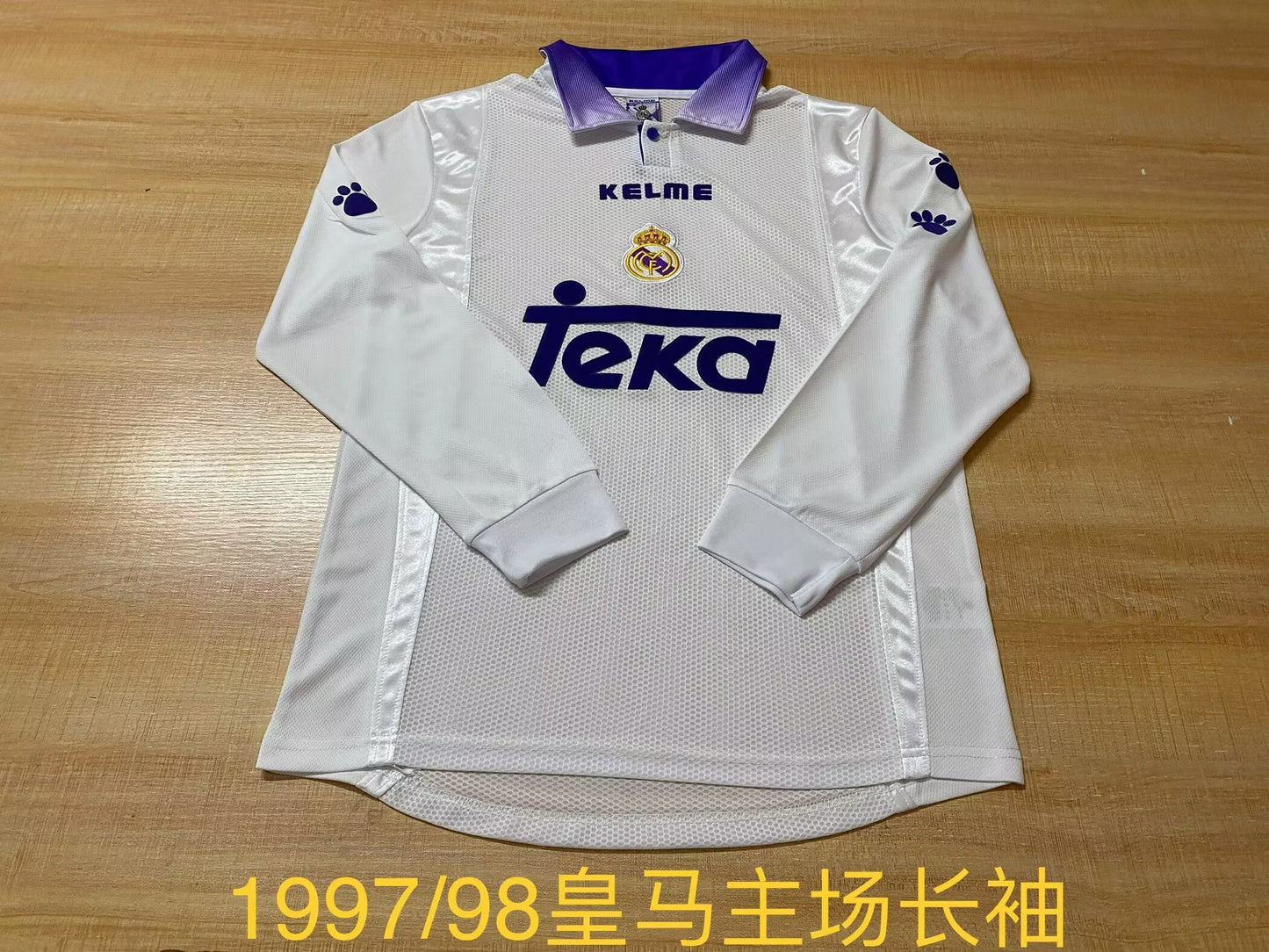 Retro Real Madrid 1997/1998 Home Football Jersey
