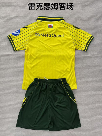 Premier- league 2025/2026 Kids Away Fan Version Football Jersey