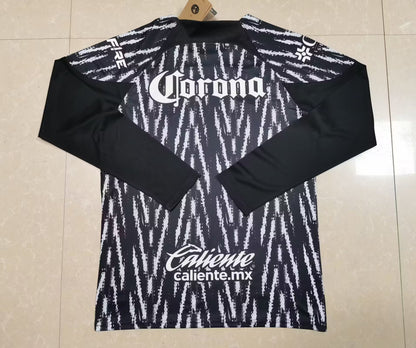 Club America 2022/2023 Goalkeeper Long Sleeve Fan Version Football Jersey