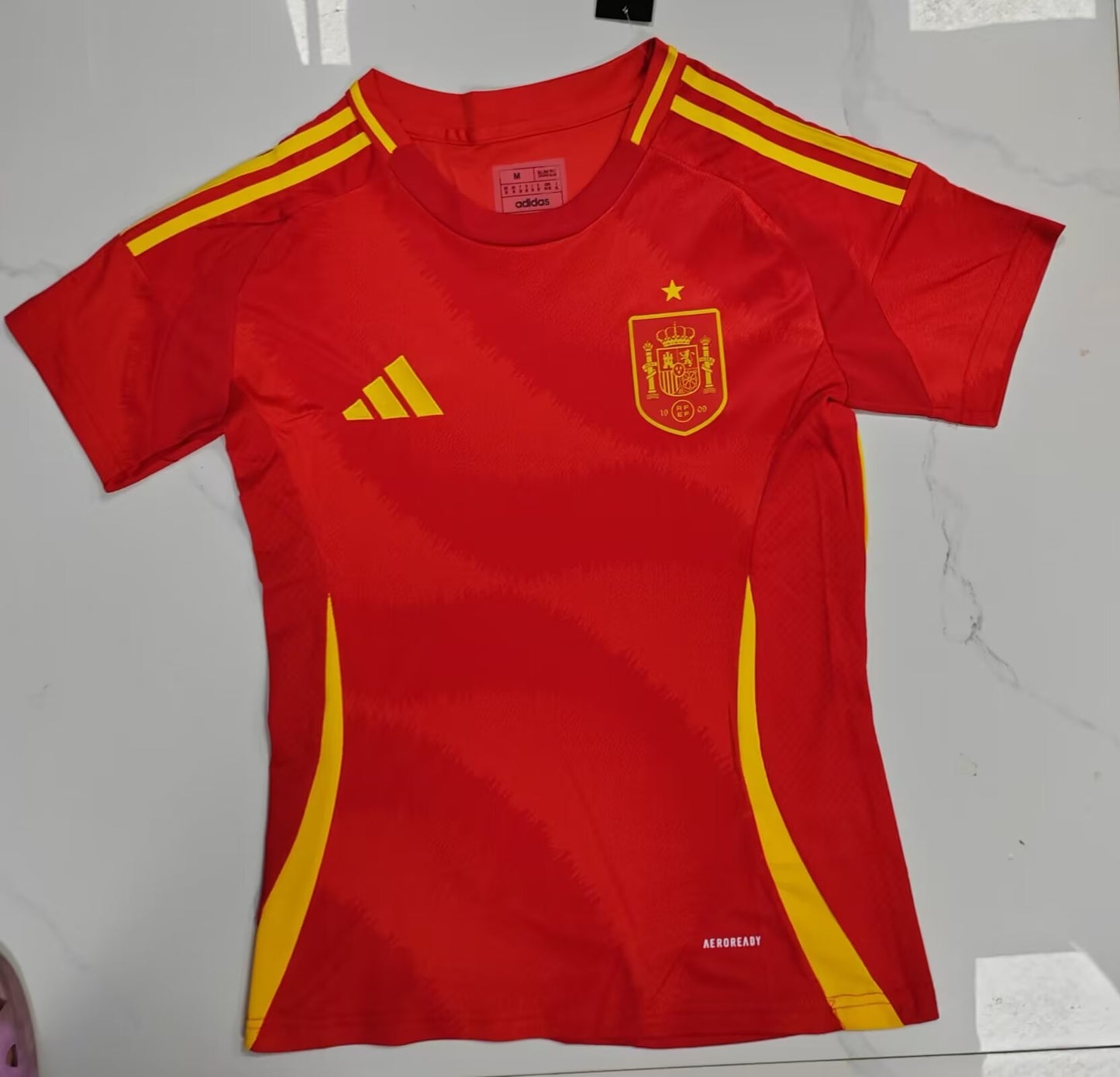 Spain 2024/2025 Women Home Fan Version Football Jersey