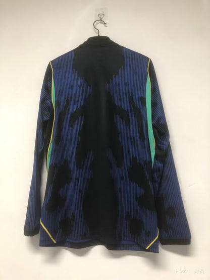 Brazil 2026/2027 Away Long Sleeve Fan Version Football Jersey