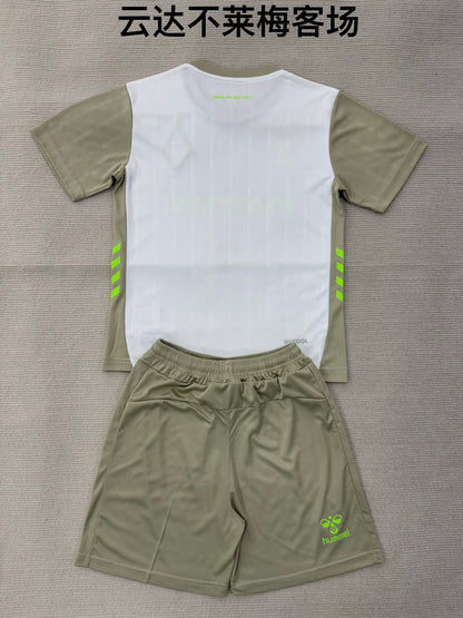 Werder Bremen 2025/2026 Kids Away Fan Version Football Jersey