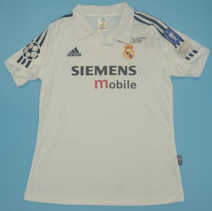 Retro Real Madrid 2002/2003 Home Fan Version Football Jersey