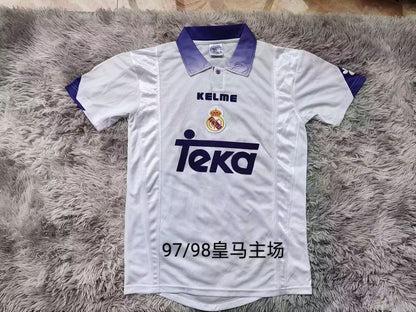 Retro Real Madrid Home Jersey 1997-1998