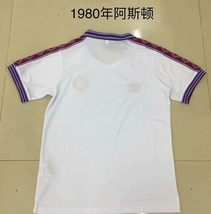 Retro Aston Villa 1980 Football Jersey