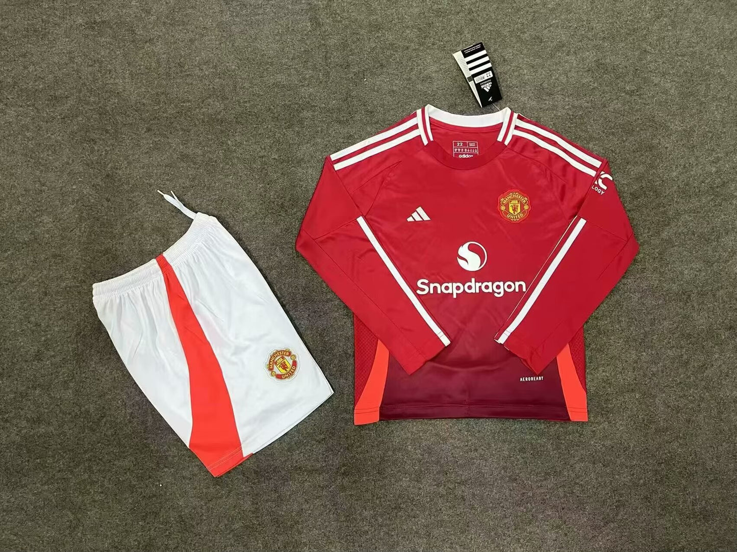 Kids jerseys 2024/2025 Kids Home Long Sleeve Football Jersey