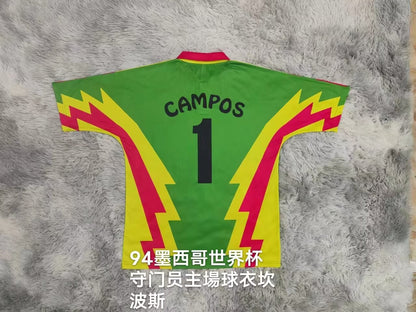 Retro Mexico 1994 Goalkeeper Football Jersey