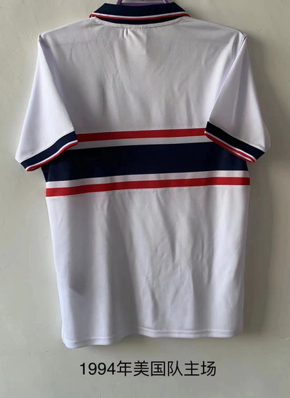 Retro USA 1994 Home Fan Version Football Jersey