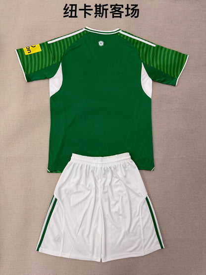 Kids jerseys 2025/2026 Kids Away Fan Version Football Jersey
