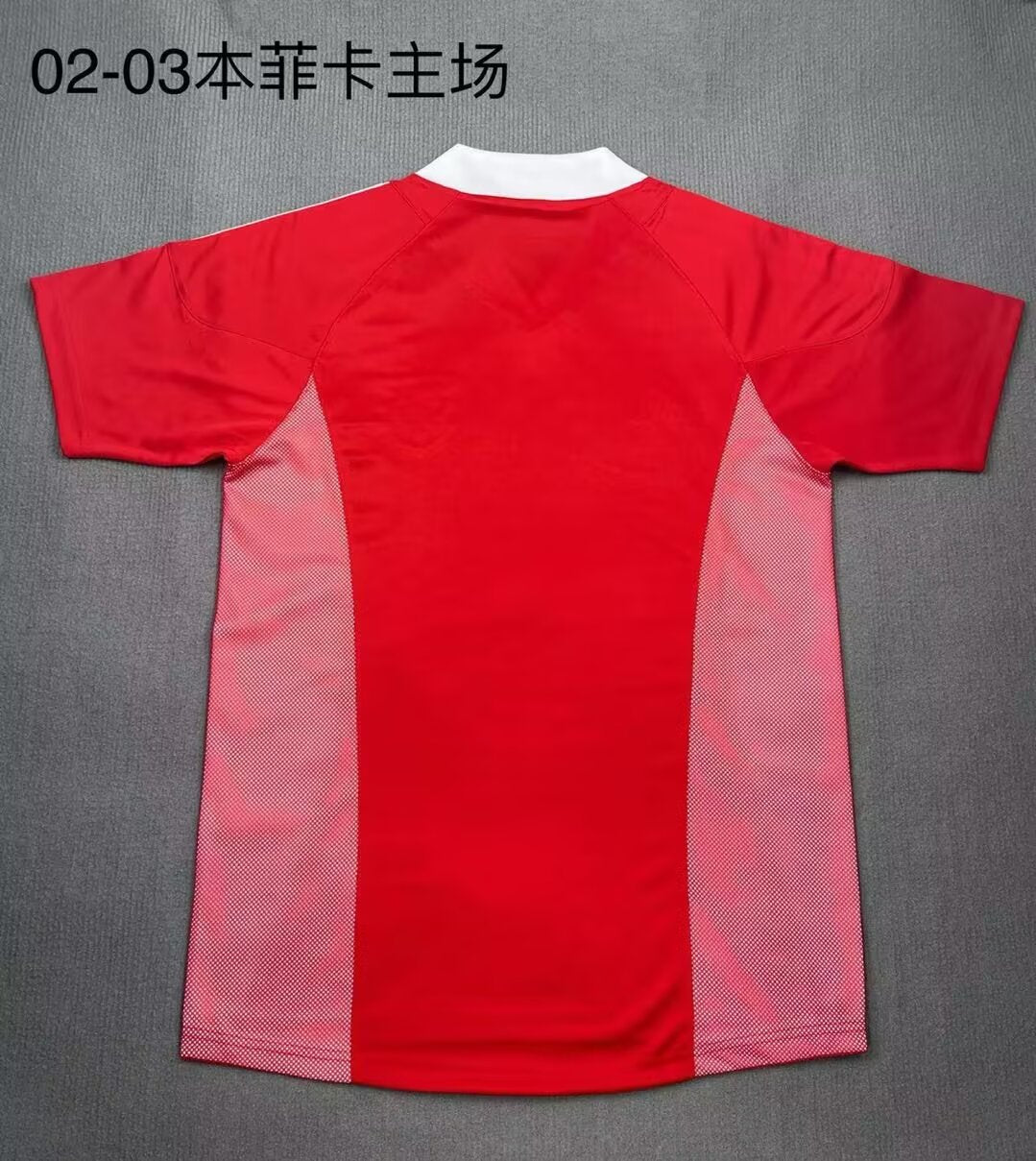 Retro Benfica 2002/2003 Home Fan Version Football Jersey