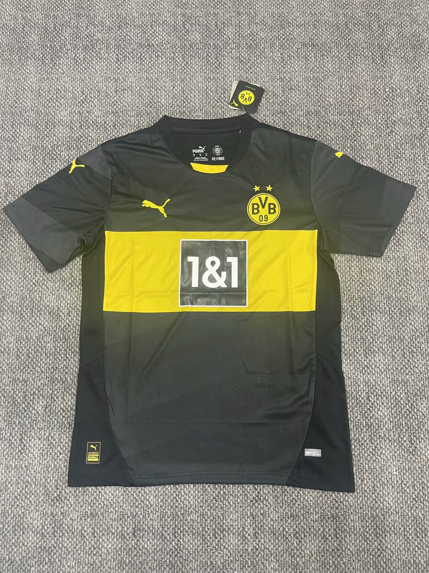 Borussia Dortmund 2024/2025 Away Fan Version Football Jersey