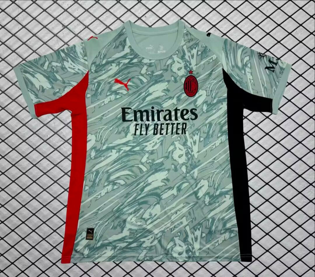 AC Milan 2025/2026 Goalkeeper Fan Version Football Jersey