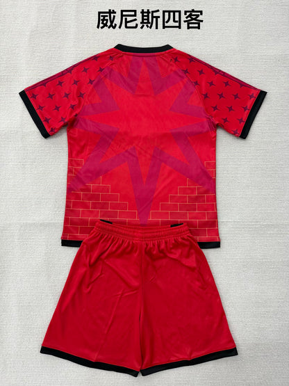 Juventus 2025/2026 Kids Away Fan Version Football Jersey